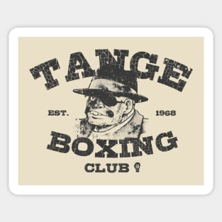 TANGE BOXING CLUB - ROCKY JOE | Light Garment Bases Sticker